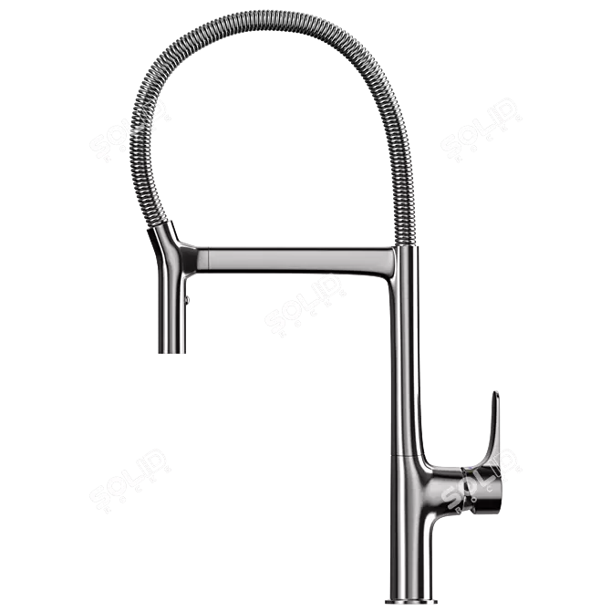 YPSILON Swivel Spout Kitchen Tap 3D model image 2