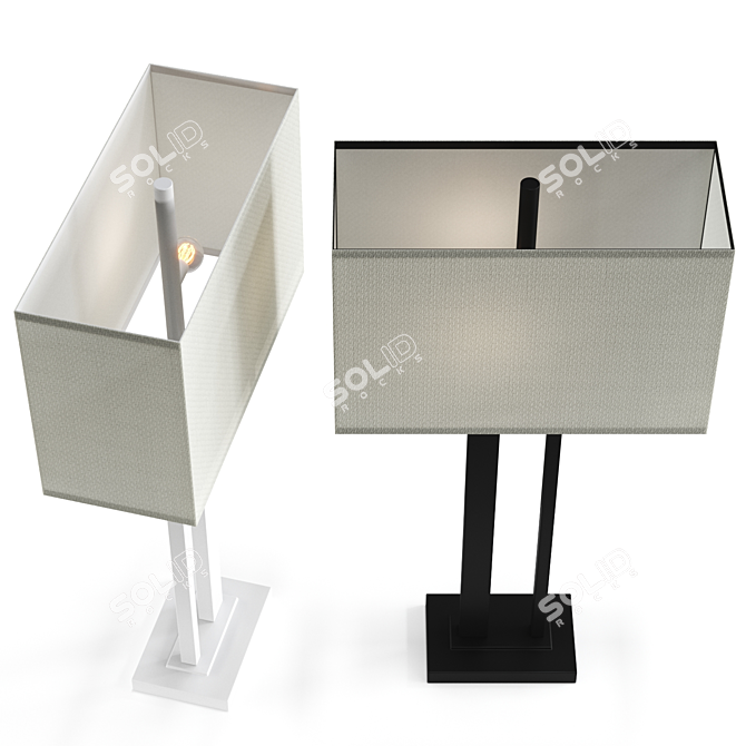 Orren Ellis Jacinda Table Lamp 3D model image 2