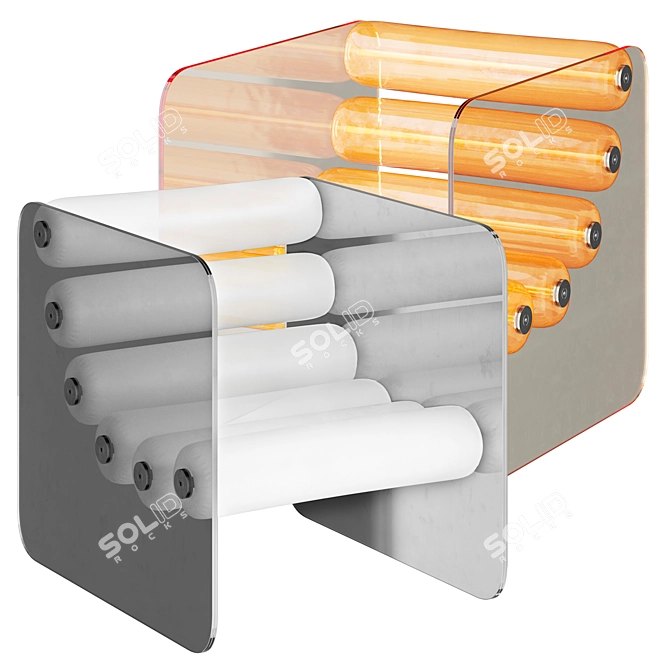 Mojow Exclusive Chair by Santini 3D model image 2