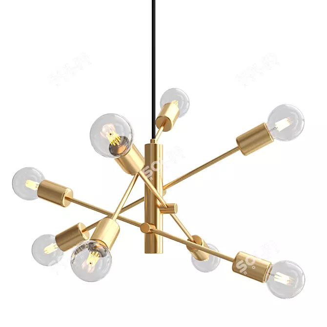 Eglo Gradoli Pendant Light 3D model image 1