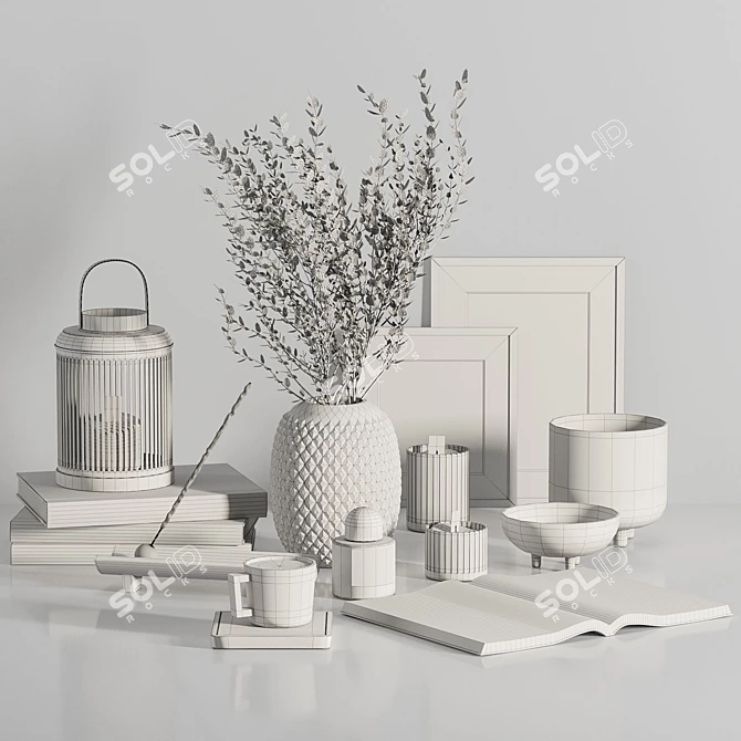 High-Quality Decor Set: Vray & Corona 3D model image 4