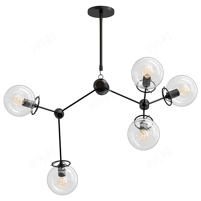 E5 Pendant 3D Model Compatibility 3D model image 1