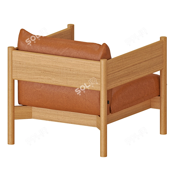 Modern Arbor Armchair | 3D Model 3D model image 3