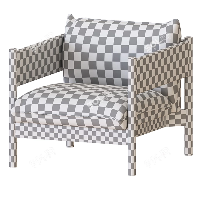 Modern Arbor Armchair | 3D Model 3D model image 5
