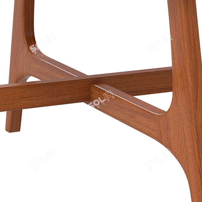 Round Larsen Dining Table 3D model image 5