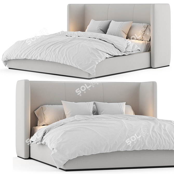 Modern Shelter Bed Collection - 3D Model 3D model image 1