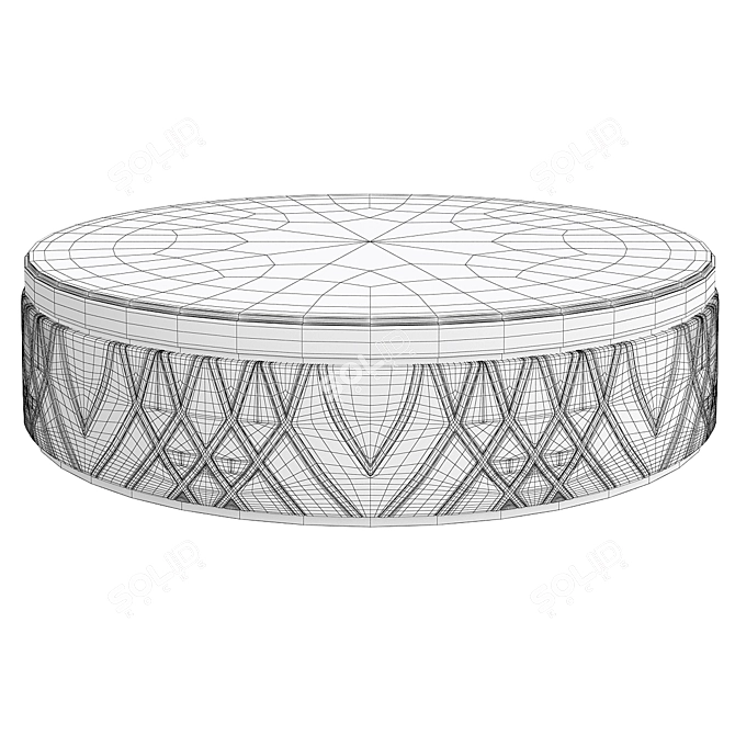 Vintage Coffee Table Smania Mobili 3D model image 2