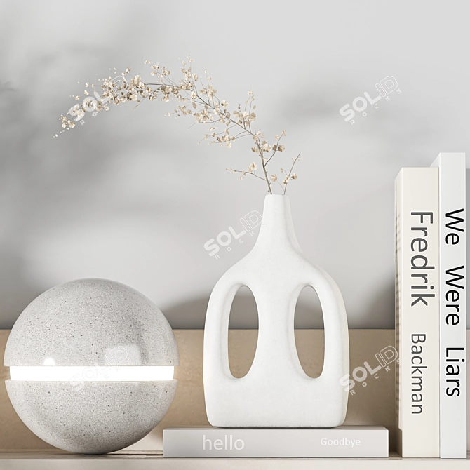 High-Quality Decor Set Model 3D model image 4