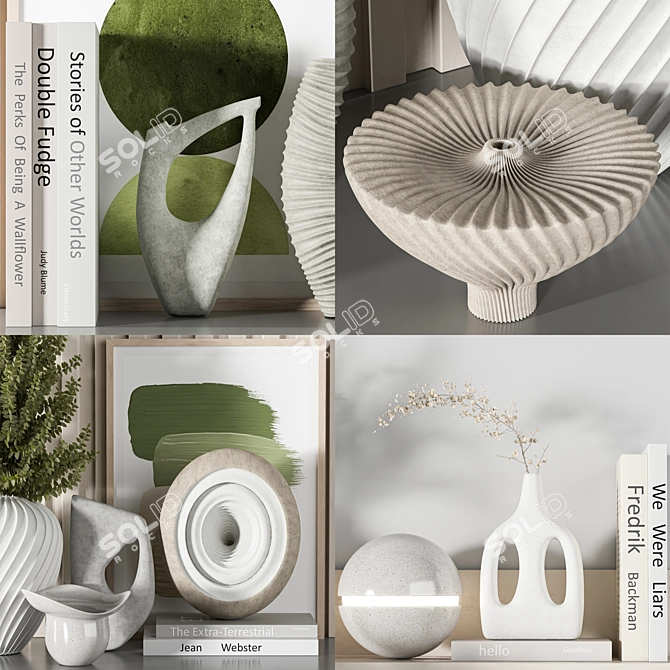 High-Quality Decor Set Model 3D model image 8