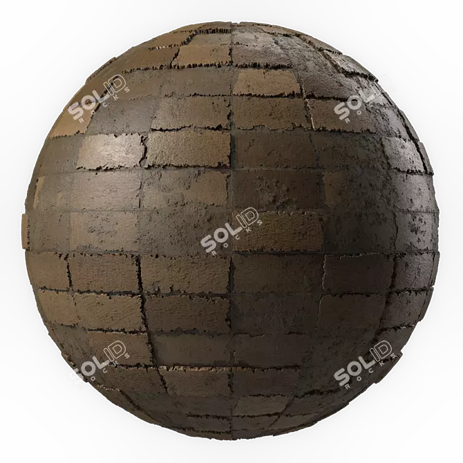 4k Brick Tile Seamless Textures 3D model image 1