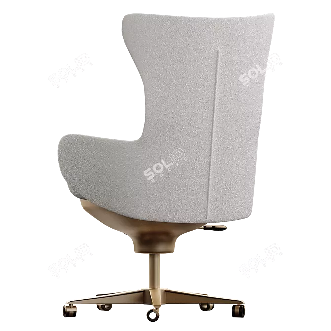 Giorgetti Genius Guest Armchair, V-Ray Compatible 3D model image 4