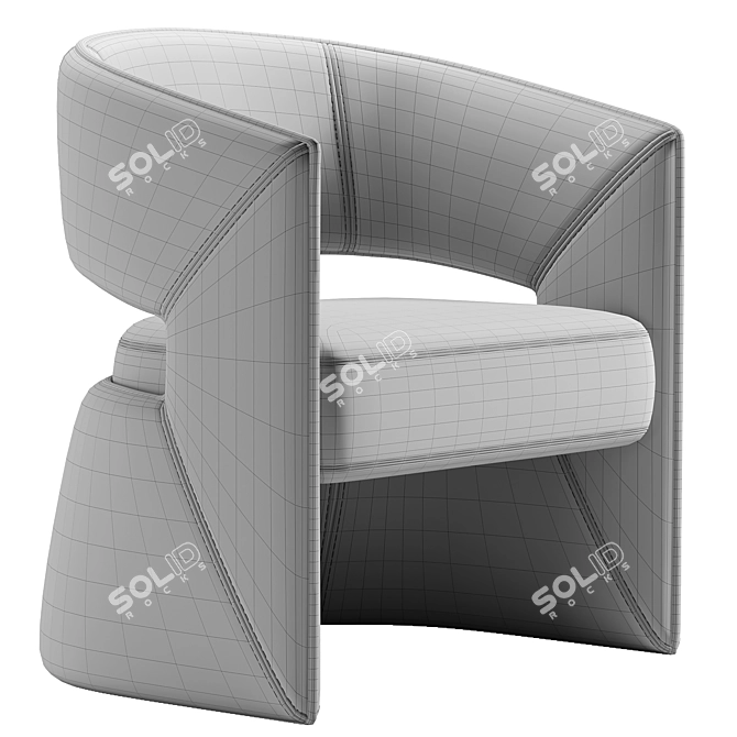 Modern 1728 Chair Tecni Nova 3D model image 4