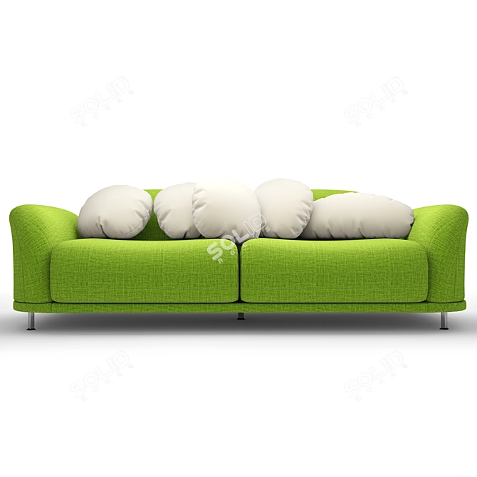 Moooi Cloud Sofa, Modern Design 3D model image 2