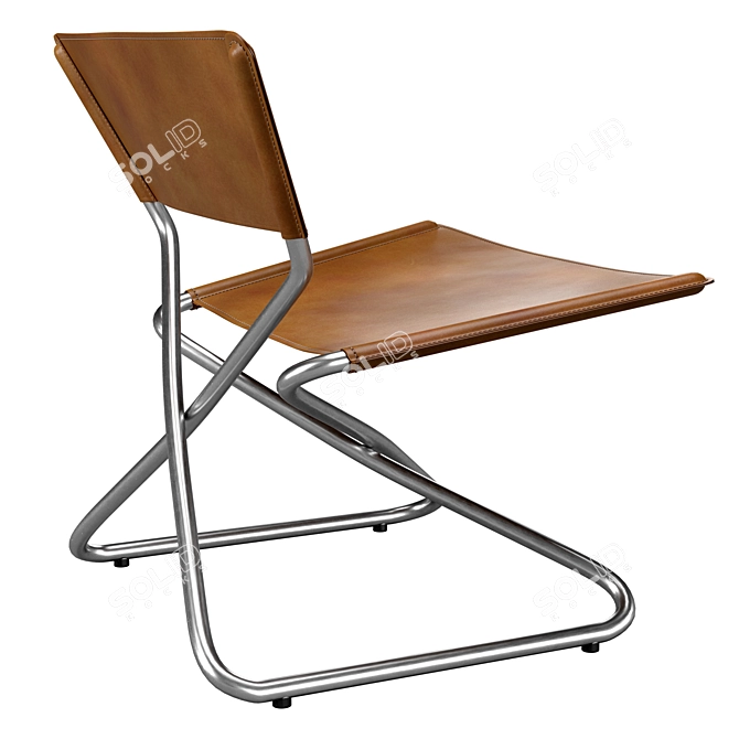 Elegant ZDOWN Chair for Comfort 3D model image 3