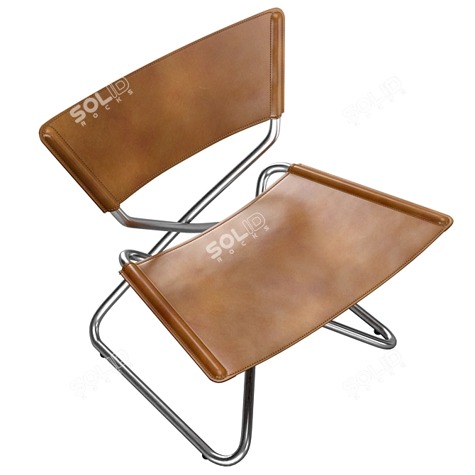 Elegant ZDOWN Chair for Comfort 3D model image 4