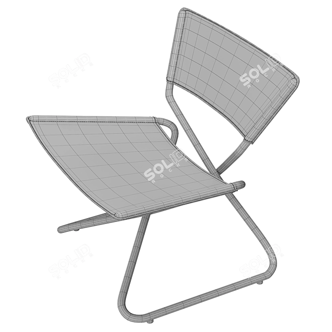 Elegant ZDOWN Chair for Comfort 3D model image 6