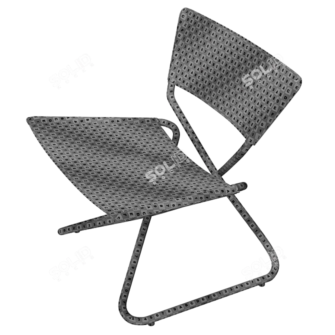 Elegant ZDOWN Chair for Comfort 3D model image 7