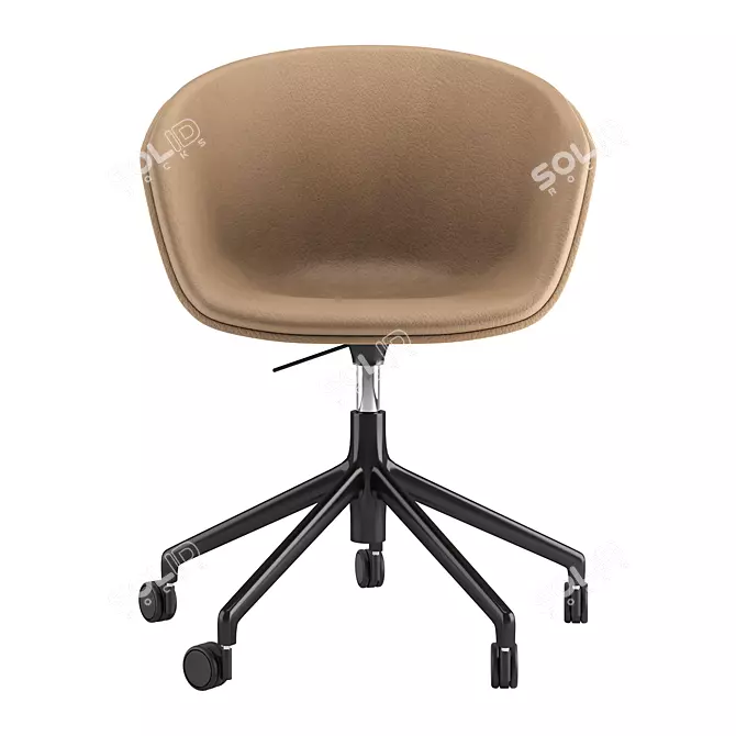 Ergonomic Office Armchair, Modern Design 3D model image 2
