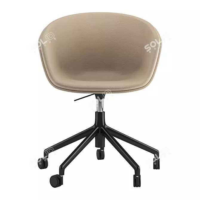 Ergonomic Office Armchair, Modern Design 3D model image 6