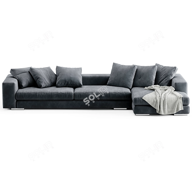 Modern Verzelloni Holden Corner Sofa 3D model image 5