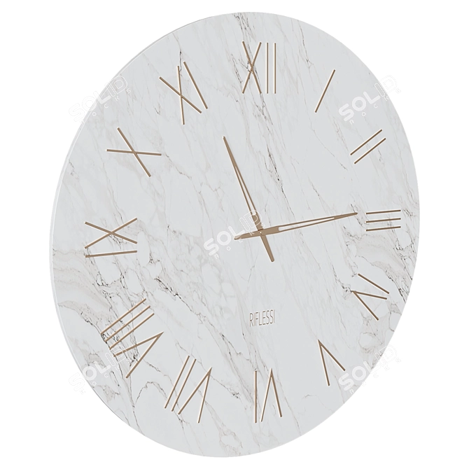  RIFLESSI PORTOFINO Wall Clock 3D model image 2