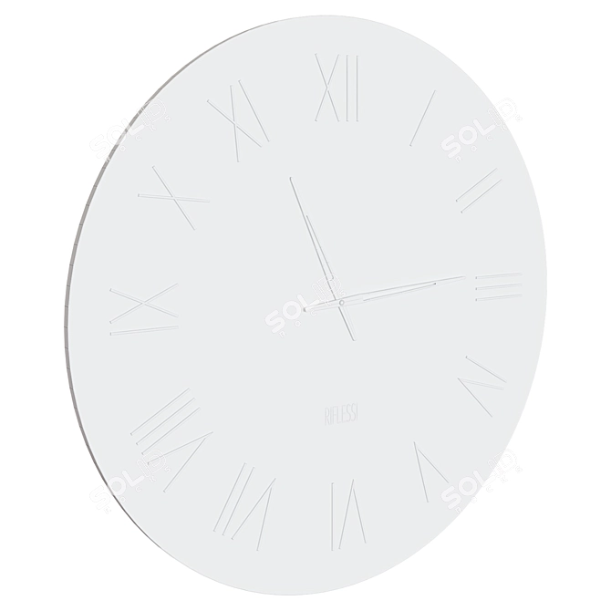  RIFLESSI PORTOFINO Wall Clock 3D model image 3