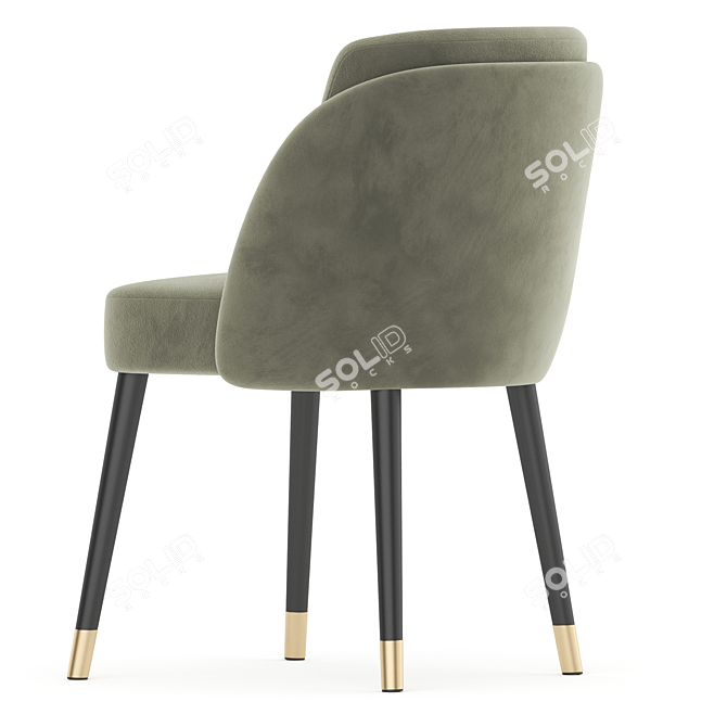 Modern Alpha Chaise 2017 Model 3D model image 5