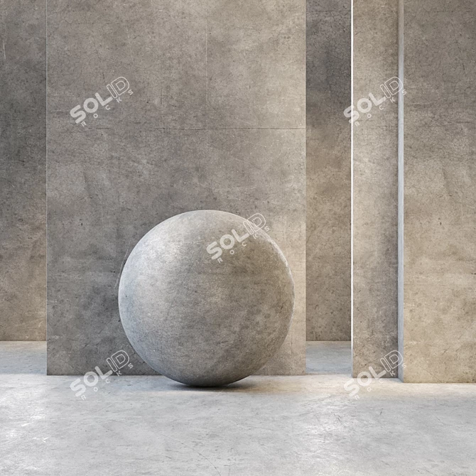 Seamless 4K PBR Texture Set 3D model image 1