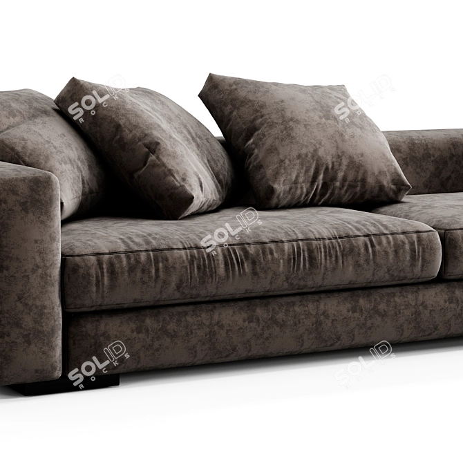 Modern Verzelloni Holden Corner Sofa 3D model image 2