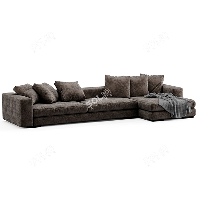 Modern Verzelloni Holden Corner Sofa 3D model image 4