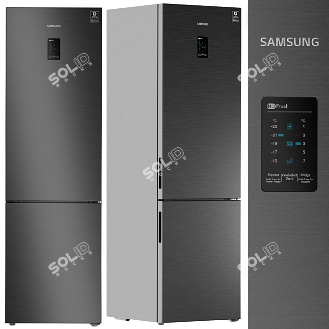 Samsung 7-Piece Kitchen Appliance Set 3D model image 2