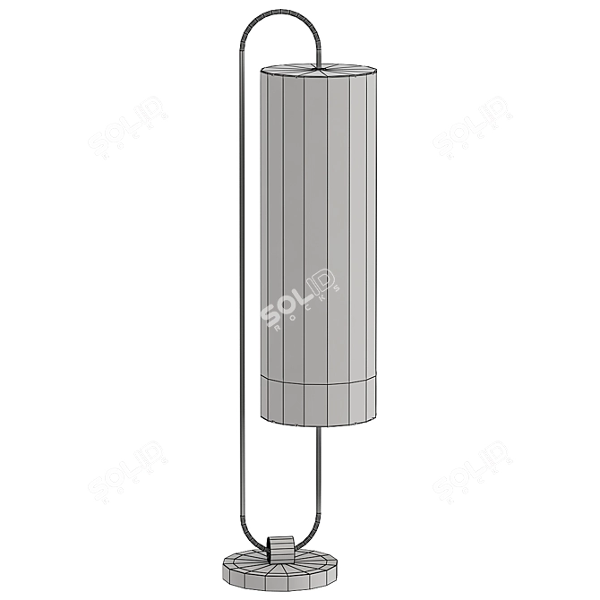 Daytona Modern Floor Lamp Model 3D model image 2