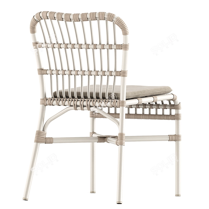 Stylish Lucy Dining Chair 3D model image 10