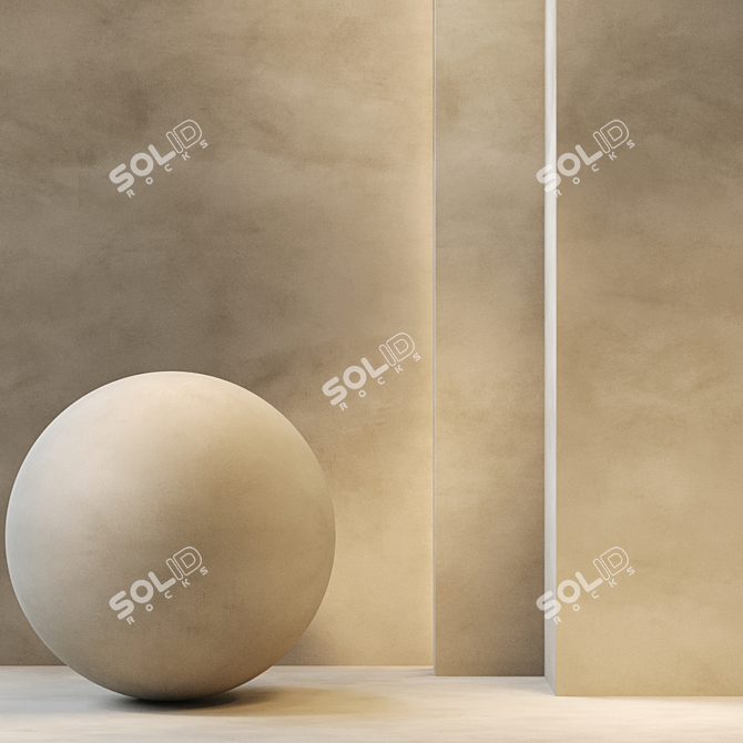  Stucco PBR Set12 4k Textures 3D model image 1