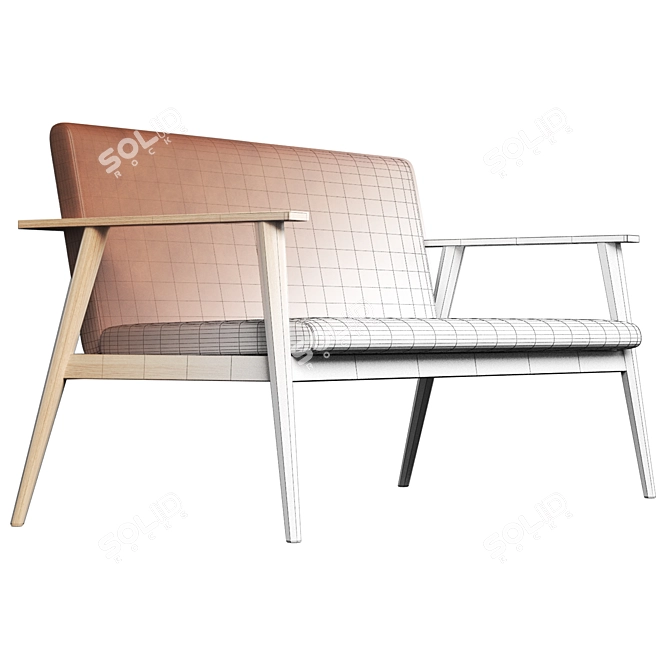 Classic Vintage Sofa 2017 Collection 3D model image 3