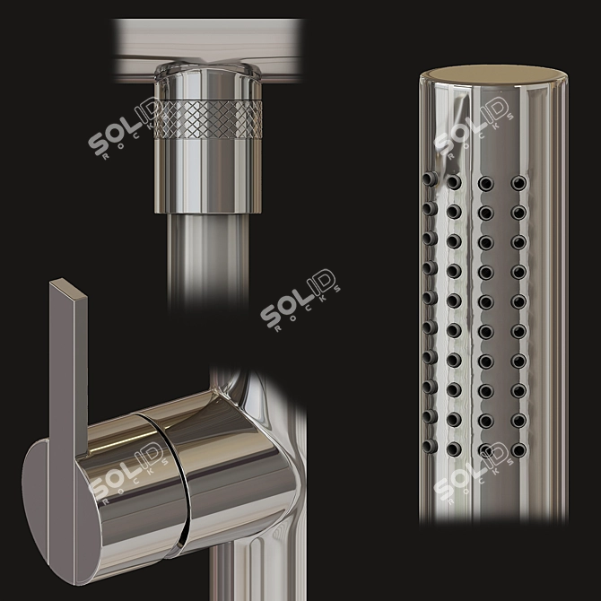  Antonio Lupi Eclipse Bath with Bikappa Mixer 3D model image 3