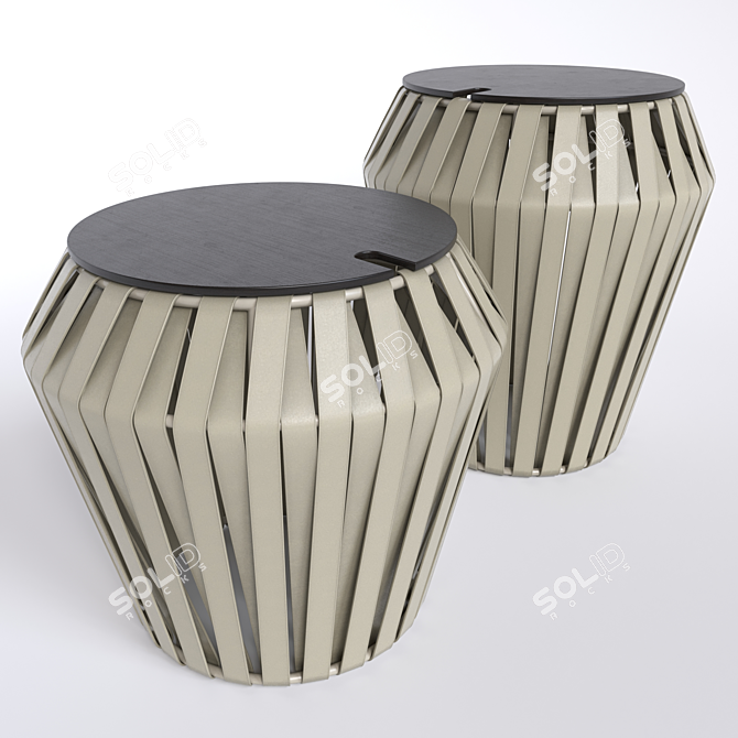 BoConcept Valencia End Table 3D model image 1