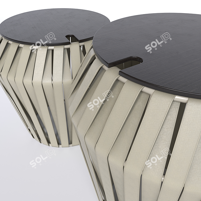 BoConcept Valencia End Table 3D model image 3