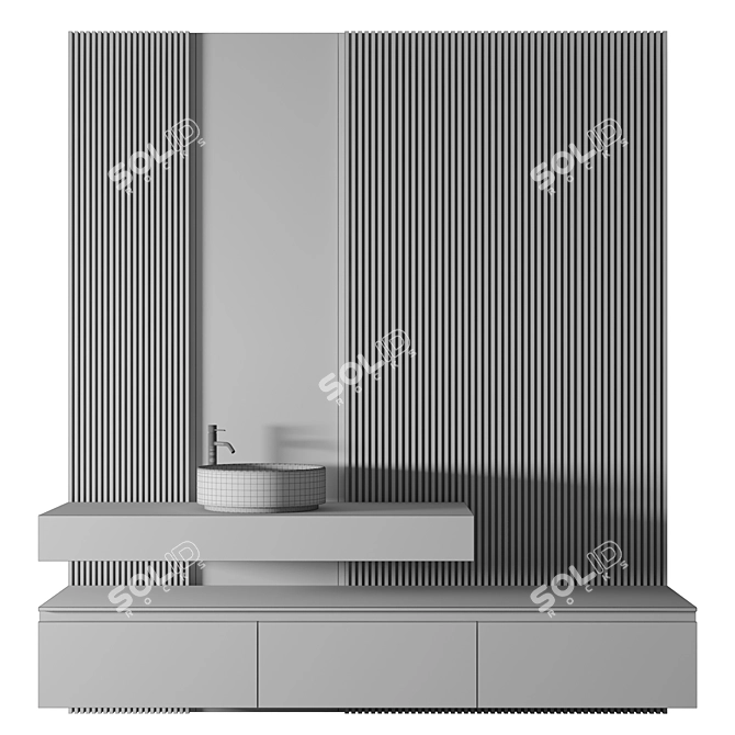 Luxury Bathroom 160: Professional 3Dmax Set 3D model image 2