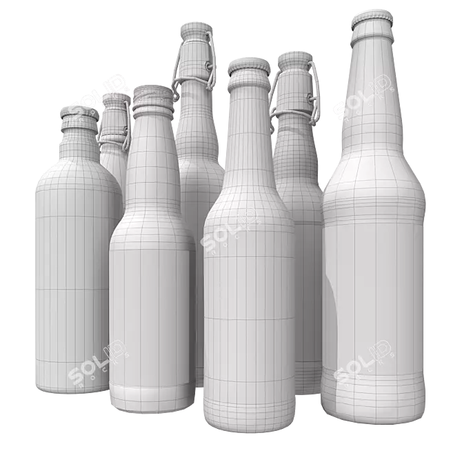 Craft Beer Collection Kit 3D model image 4