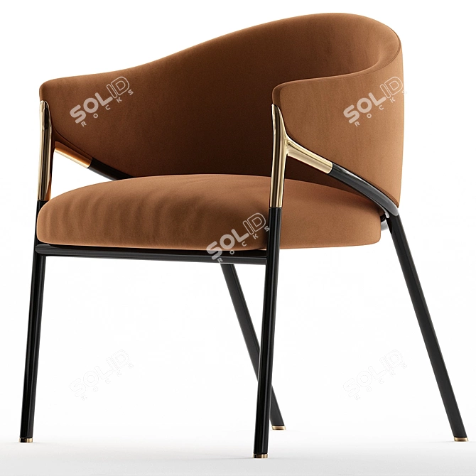  Modern Hammer Guest Side Seating 3D model image 1