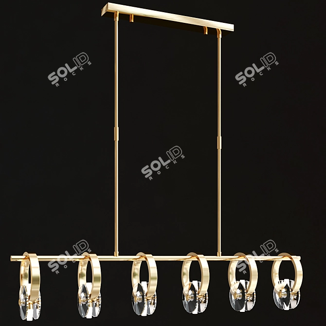 Elegant Adonica Lighting Collection 3D model image 4