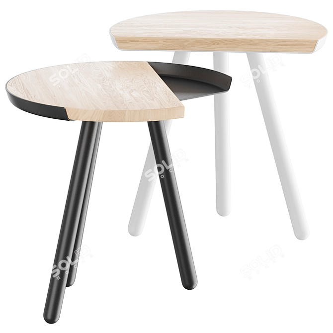 Lunar Eclipse Dining Table 3D model image 1