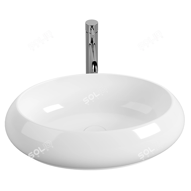 Mira MR-5941 Sink Basin 3D model image 1