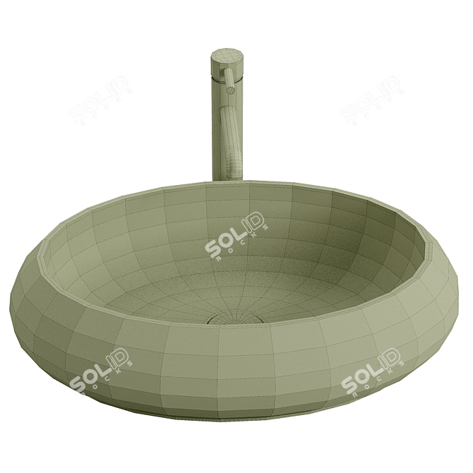 Mira MR-5941 Sink Basin 3D model image 2