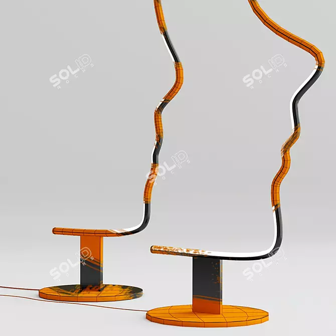 Modern Floor Lamp Collection: 2013 3D model image 4