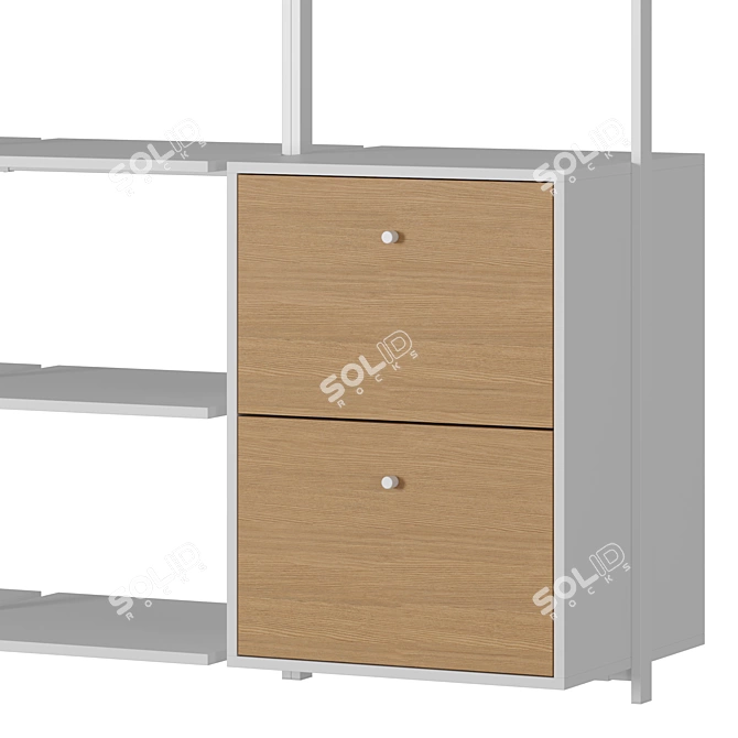 La Redoute Talist Wardrobe Modules 3D model image 3