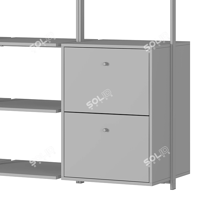 La Redoute Talist Wardrobe Modules 3D model image 5