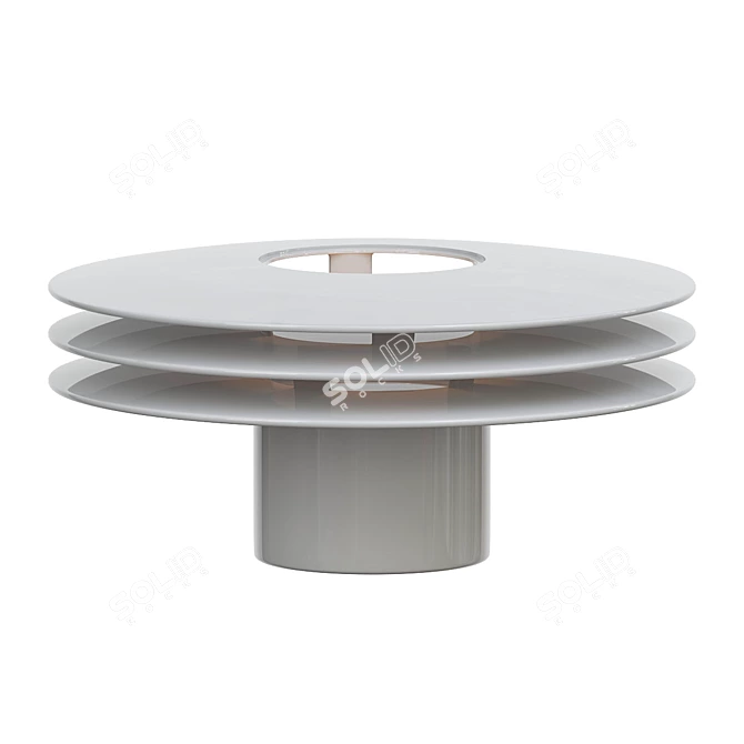 Modern Revolve Sphere Table Lamp 3D model image 1