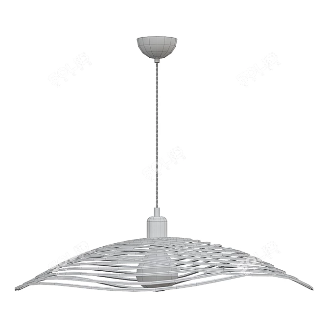 Nido Suspension Light: Elegant Illumination 3D model image 3
